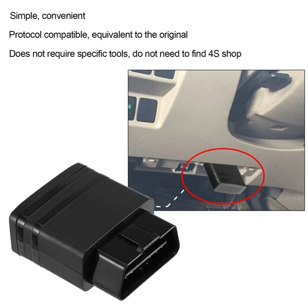 Универсальная система контроля давления в шинах TPMS APP s+ 4 внешних датчика для Android для системы IOS черный