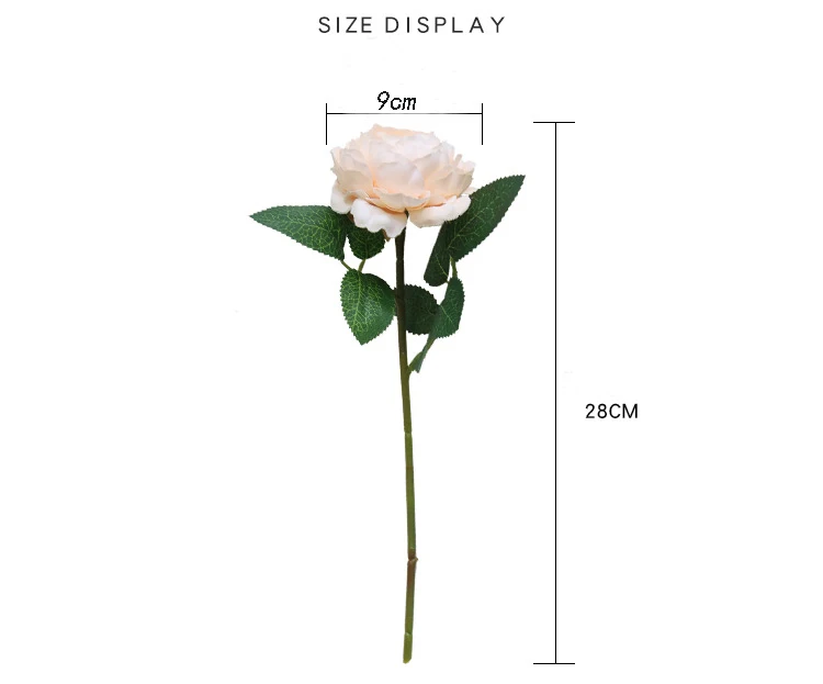 K003 28 см Высокое качество искусственная Роза свадебный дом искусственные шелковые цветы для украшения День Святого Валентина Рождественские декоративные