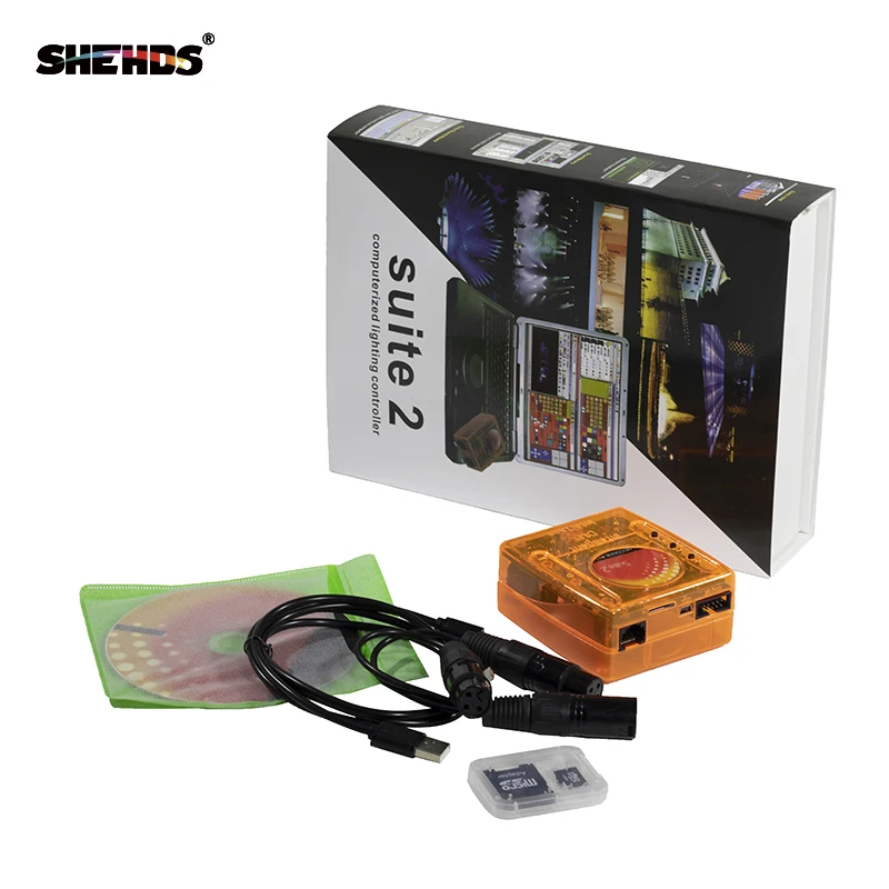 

Professional Stage Controlling Software Sunlite Suite2 FC DMX-USD Controller DMX for Party DJ KTV Disco LED Lights SHEHDS