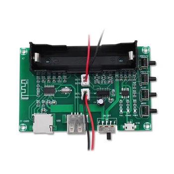 

Digital Bluetooth Audio Power Amplifier Board 2 Channel 5V PAM8403 5W+5W DQ-Drop