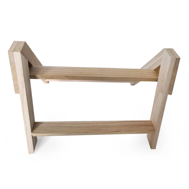 Chicken Perch Wood Stand Pet Hens Large Bird Parrot Coop Roosting Handmade Wooden Tripod Stand