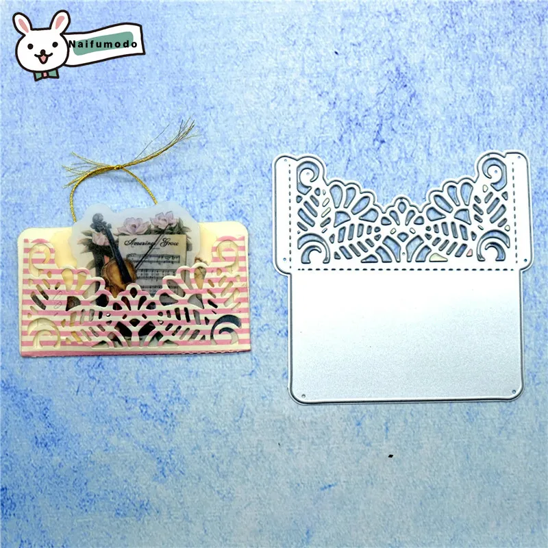 

Naifumodo Cutting Dies Metal Dies Envelope Die Scrapbooking Album Card Making Embossing Stencil Diecuts Decor