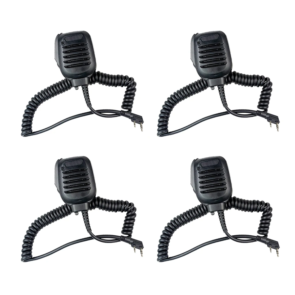 4xHandheld микрофон Динамик для Kenwood KMC-45 TK2402 TK3402 TK2312 TK3312, TK-270, TK-270G, TK-308, TK-3100