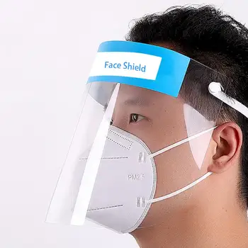 

Transparent Breathable Face Shield Protective Respirator Anti-pollution Anti-Fog Safety Isolation Protective Mask