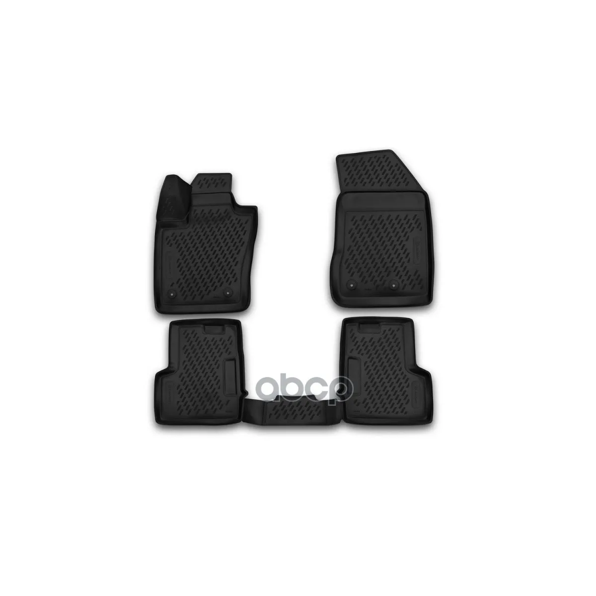 Коврики 3d В Салон Jeep Renegade,-, 4 Шт.(Полиуретан) ELEMENT арт. CARJEP00013