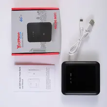Мини Портативный 4G Wifi смарт-роутер высокоскоростной LTE 100M 4G беспроводной Wi-Fi точка доступа маршрутизатор 5200mAh батарея большой емкости