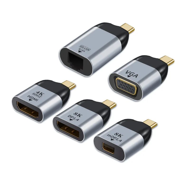 Новый адаптер USB C к HDMI-совместимый кабель Type 4K 2 0 конвертер для Macbook Samsung S10 / S9 Huawei P40
