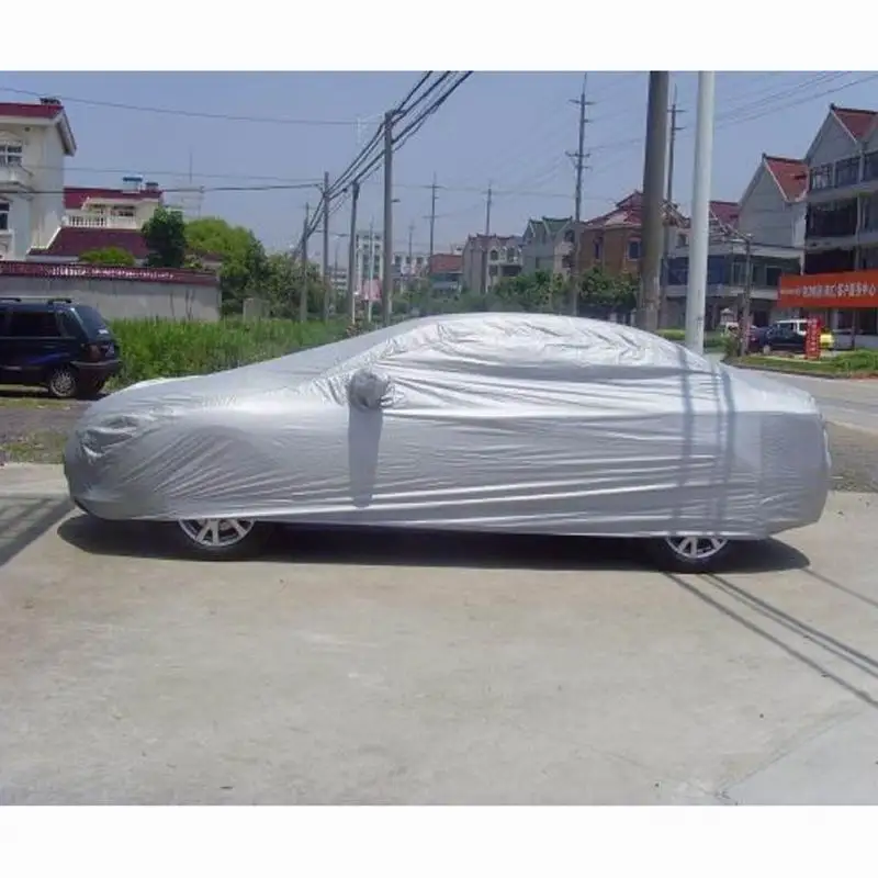 Универсальные автомобильные чехлы 7 размеров, крытые, уличные, полностью Авто покрытие, защита от солнца, УФ, снега, Пылезащитная Крышка для автомобиля, внешние инструменты