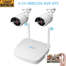 DIDSeth 2MP 1080P CCTV система 4ch HD Беспроводной NVR комплект Открытый ИК ночного видения IP Wifi камера система безопасности камера наблюдения