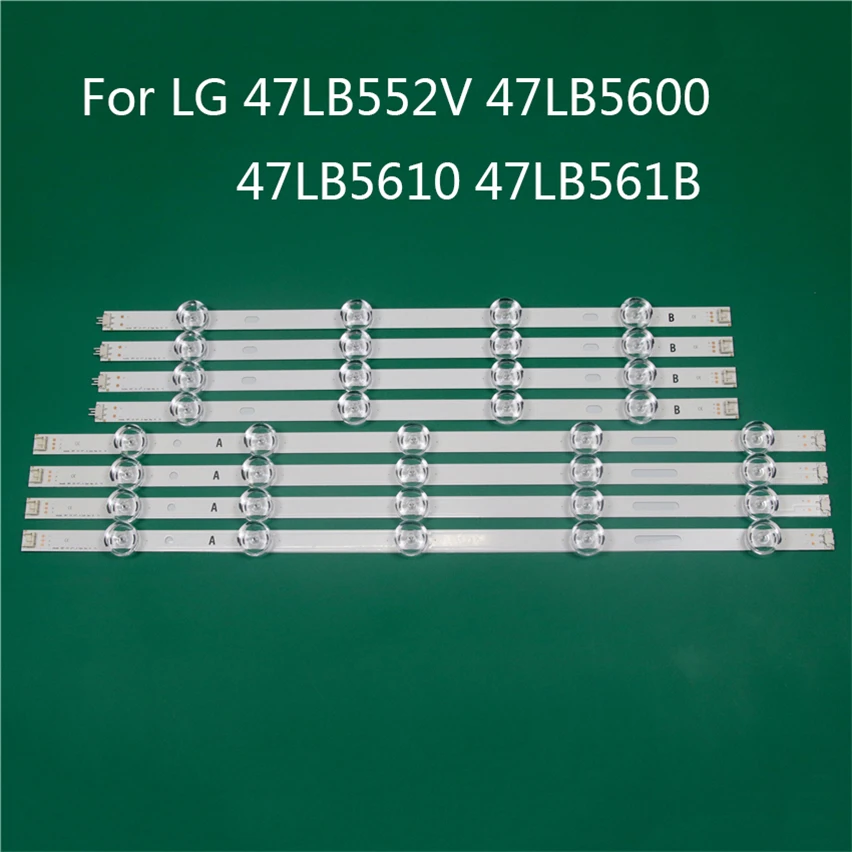 LED TV Illumination Part Replacement For LG 47LB552V 47LB5600 47LB5610 47LB561B LED Bar Backlight Strip Line Ruler DRT3.0 47 A B
