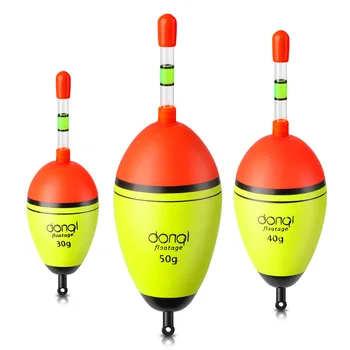 

DONQL 1Pcs Fishing Floats 5Pcs Luminous Light Stick Accessories Sea Bobber Night Glowing Flotador Carp Fishing Tackle Fish Float