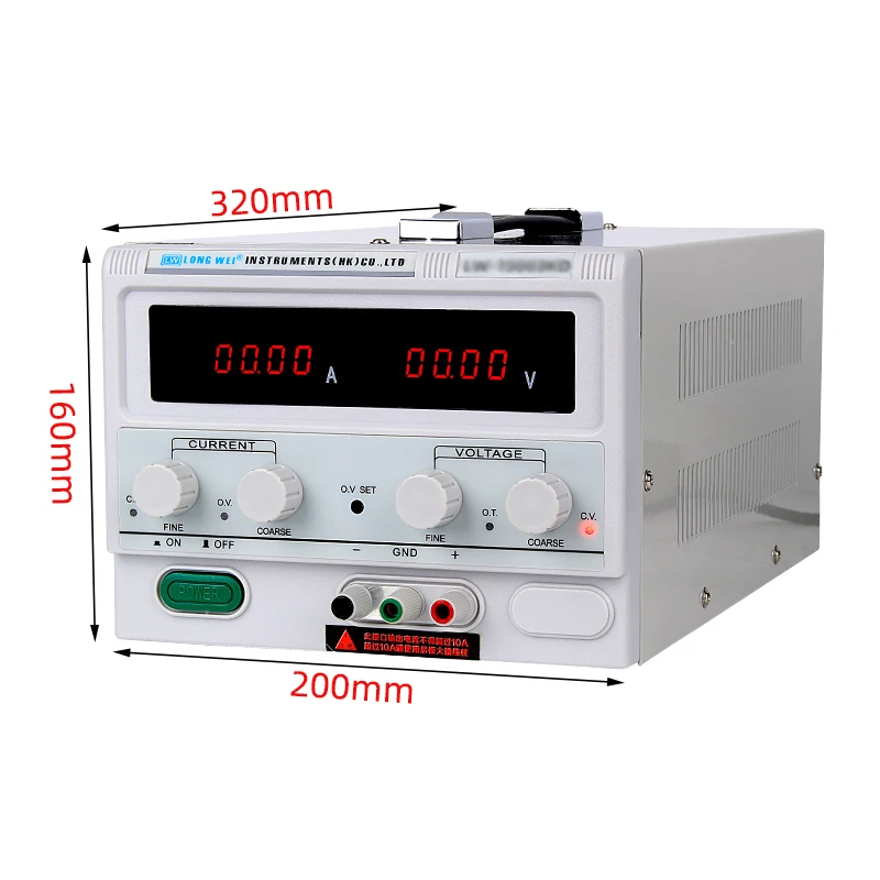 Программируемый лабораторный источник питания напряжения регулируемые источники питания регулируемый регулятор напряжения и тока LW Высокоточный
