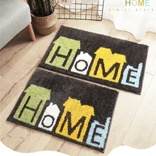Лимонный домашний коврик, коврик для комнаты, приветственный напольный коврик, противоскользящий дверной коврик для входной двери, водопоглощающий, маслостойкий, кухонный ковер, коврики