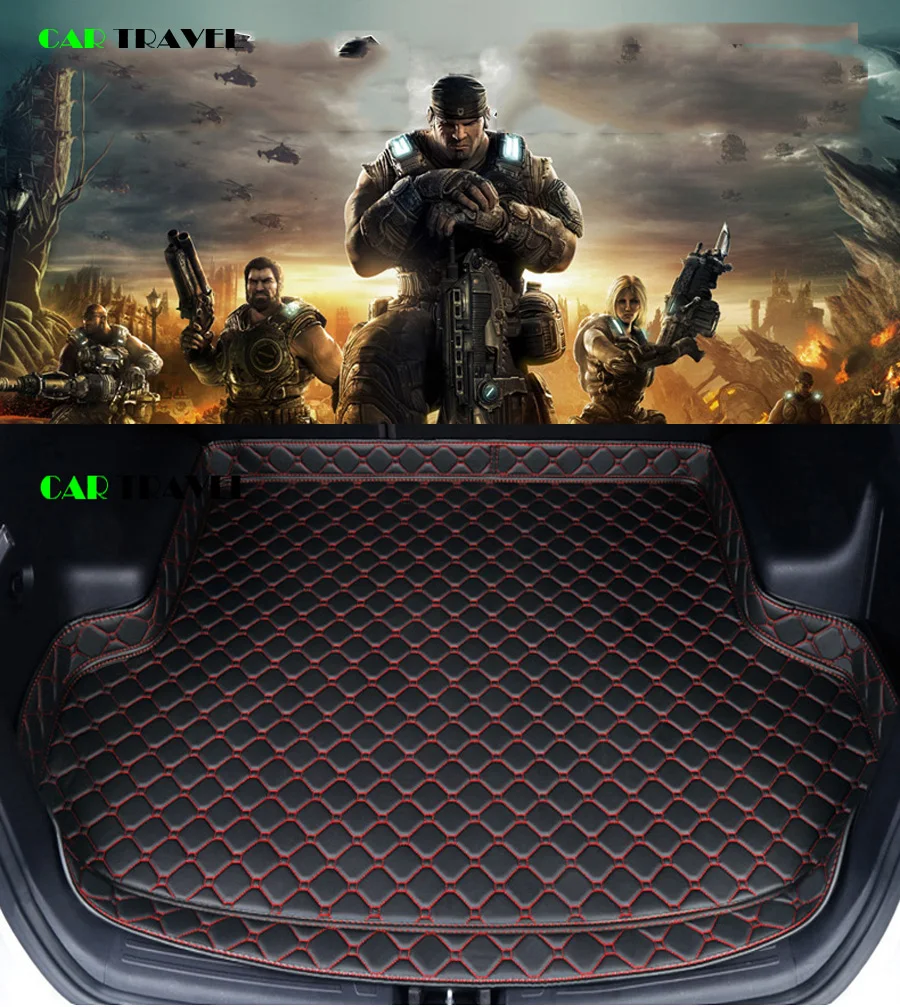 

CAR TRAVEL custom car trunk mat for jeep All Models renegade compass cherokee patriot wrangler car accessories custom cargo line