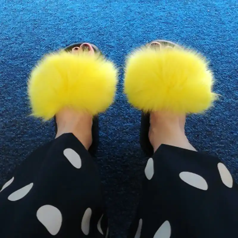 fluffy slides size 11