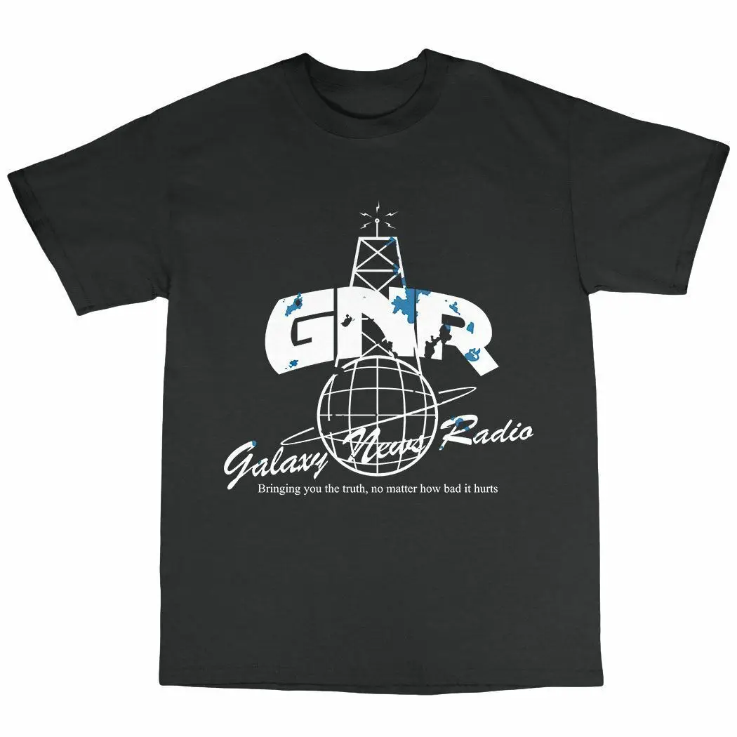 Galaxy News Radio Gnr футболка из хлопка премиум класса для ролевых игр| |
