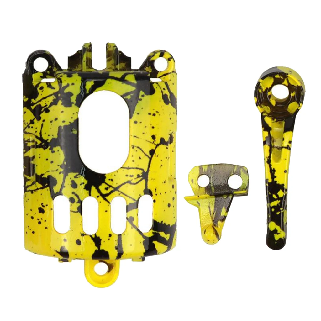 DIY Modified 3pcs/Set Motor Cover Case Shell Adjustment Bar Switch Kit for Wahl 8591/8148/8504 Cordless Hair Clippers
