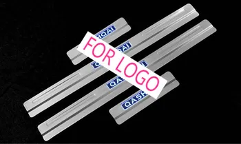 

For Nissan QASHQAI 2008 to 2012 J10 2014 to 2016 J11 LED Welcome Pedal Scuff Plate Door Sill Cover car styling auto accessories