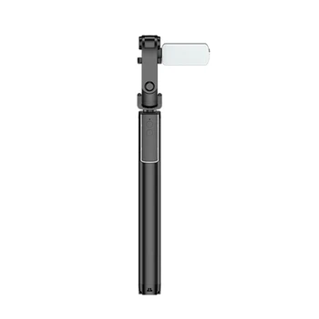 

Portable Integrated Tripod Selfie Stick Bluetooth Phone Self-Timer Lever Holder with Fill Light for Smartphone YouTube