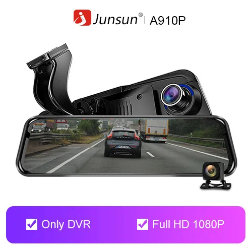 A910P Junsun Special ADAS автомобильное Android зеркало 4G DVR камера 1" авто зеркало заднего вида 1080P WiFi gps видеорегистратор регистратор видео рекордер - Название цвета: A910P