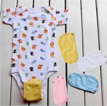 

2020 Baby Bodysuit Romper Extend Diaper Butt Pocket Cover Underwear Extension Soft