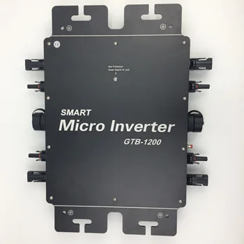 

1200W Solar Grid Tie Inverter GTB-1200 Wireless MPPT Inverter Pure Sine Wave Output Micro Solar Converter DC to AC