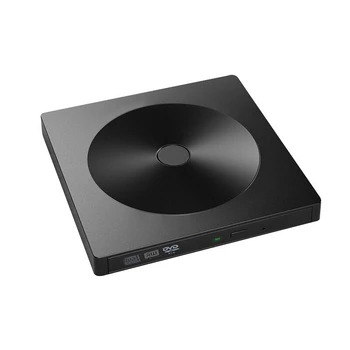 

USB 3.0 External DVD Drive Portable TYPE-C CD DVD Writer Burner VCD Optical Player for Laptop Desktop Windows 10 Mac Os