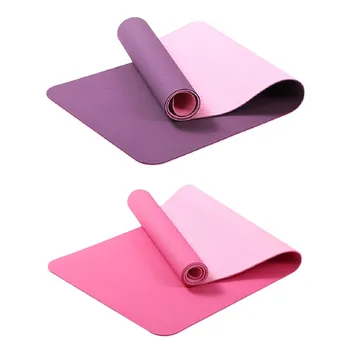 

173*61*0.4cm Yoga Mat Slim Anti-slip Blanket Gymnastic Sport Lose Weight Fitness Exercise Pad Yoga Pilates Mat