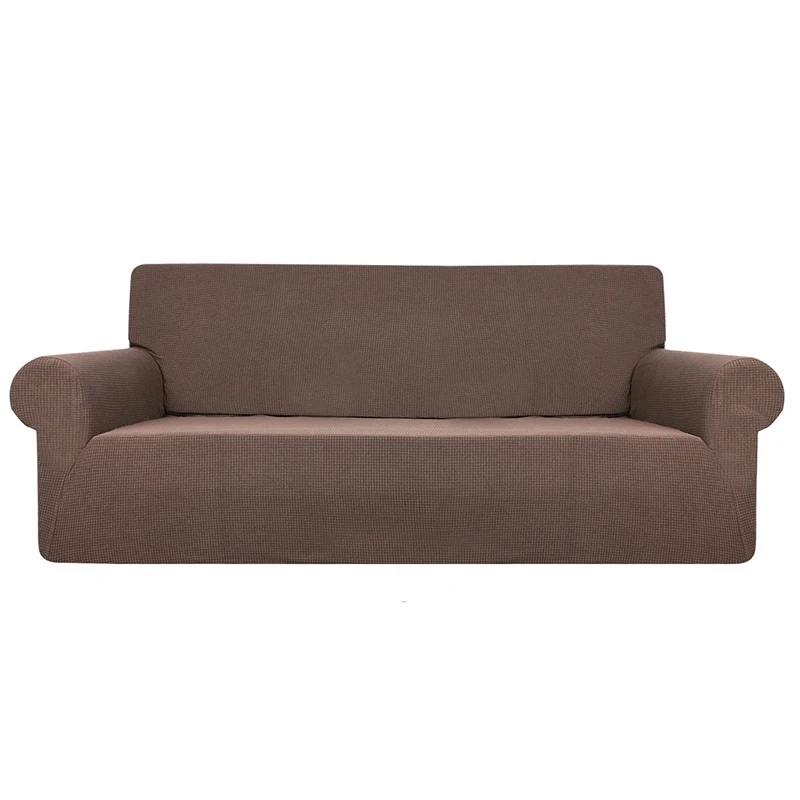 

Solid Color Waterproof Sofa Cushion Sofa Cover Anti-Slip Pet Pad Diaper Four Seasons Sofa Towel Nordic Universal Light Coffee