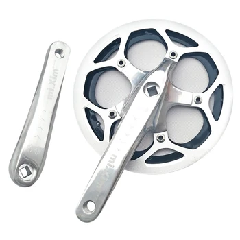 

MTB Bike Crankset 53T Bicycle Chainset 170mm with Protective Cover