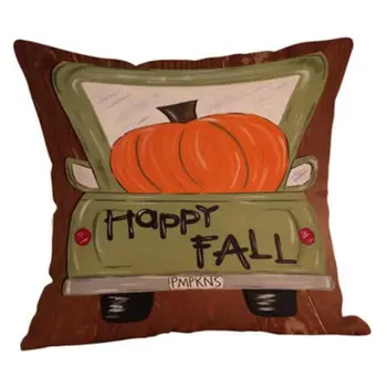 

Creative Pumpkin Pattern Pillowcase Soft Sofa Cushion Cover Pillow Case Stylish Fashion Decor for Home