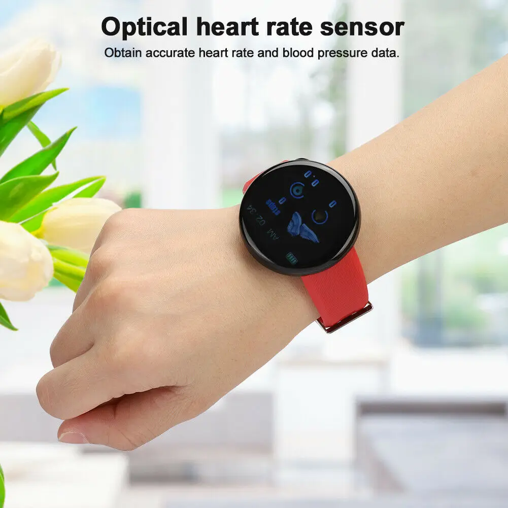 Smart Watch Fitness Heart Rate Tracker Wristwatch Sport Bracelet Men Women Information Reminder Hours For Android IOS