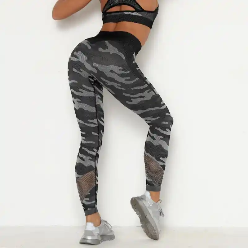 camouflage spandex pants