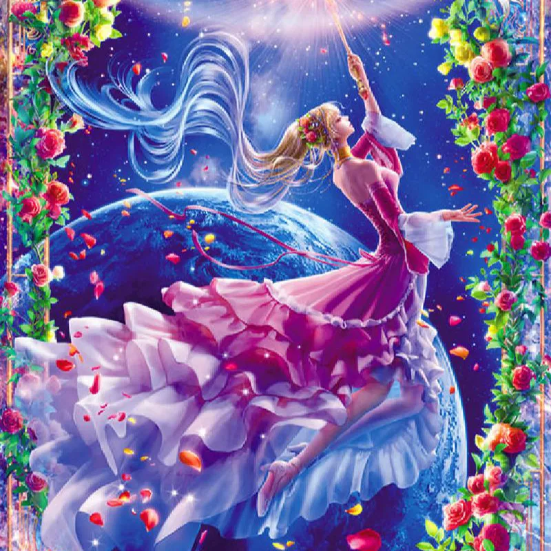 1000pieces Wooden Adult Jigsaw Anime Beautiful Cartoon Girl Colorful Color Imported Tochigi High Quality Jigsaw