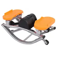 Прочный фитнес спорт упражнения шаговые стальные спортивные упражнения шаговый с ЖК-дисплеем домашний спортзал Степ оборудование для фитнеса