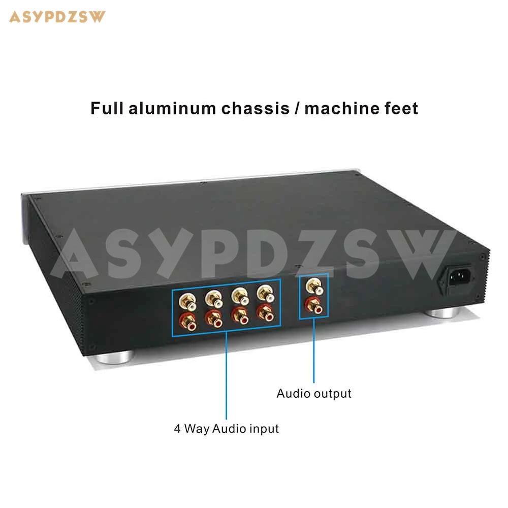 Передача PL20 HIFI 2,0 стерео Одноконтурный класса A MOSFET Предварительный усилитель с 4 способами в
