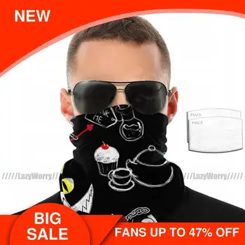 

Teeth Mouth Face Mask Pattern Facial Mask Nice with 2 Filters Kawai for Adult Mask