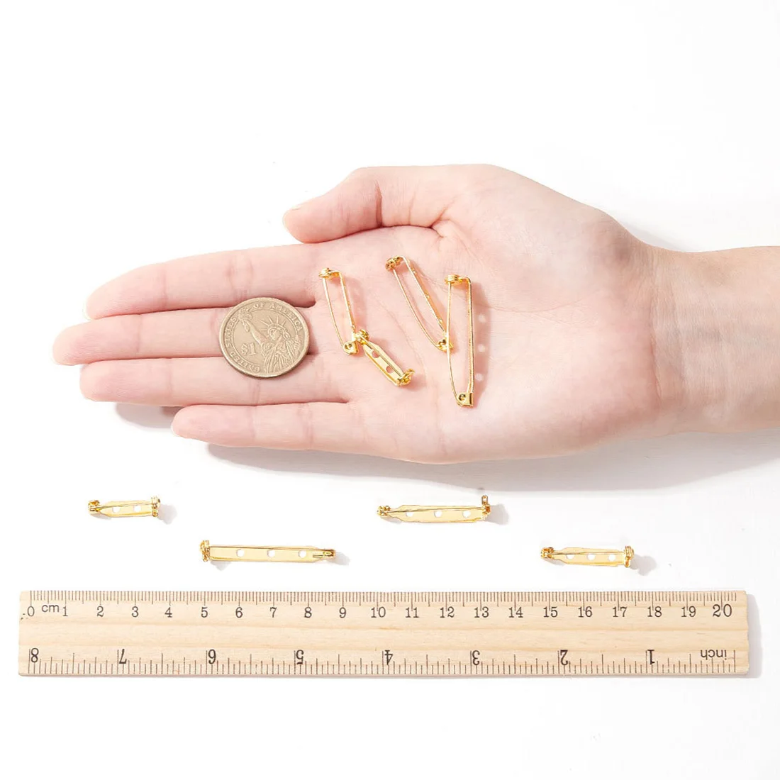 100 шт. набор штифтов для шитья, безопасные аксессуары для рукоделия, прочные железные DIY Разноцветные Декоративные значки, практичные прикрепляемые