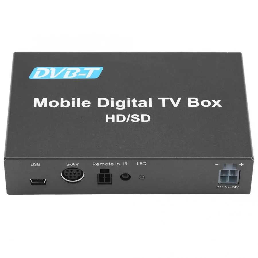 DVB-T HD/Мобильный Автомобильный цифровой ТВ-приставка, аналоговый ТВ-тюнер, высокая скорость 240 км/ч, Мощный приемник сигнала, автомобильные аксессуары