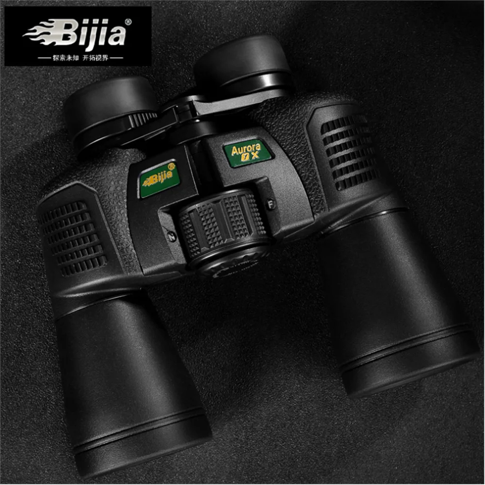 BIJIA 10X50 двухтрубный светильник высокой четкости с низким освещением светильник ночного видения наружный телескоп