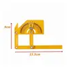 Protractor And Angle Finder Woodworking Measurement Tool Woodworking Angle Ruler Plastic Protractor Measuring Tool 4