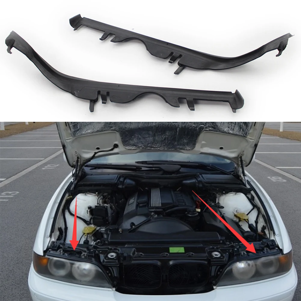 Headlight Lens Gasket Rubber Seal Left Right Side LH RH for BMW E39