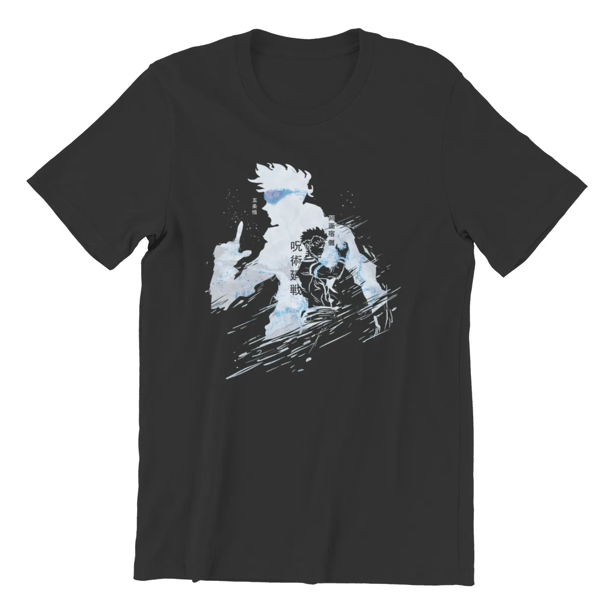 

Men's T-shirt Gojo Expansion Custom Couples Matching Men Cotton Tshirt Hip Hop Tees Tops Harajuku Streetwear