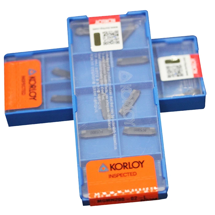 GenuineOriginal Корея KORLOY MGMN200-02L PC5300 MGMN200-02-R PC5300 MGMN200-04-R PC5300(10 шт./лот) резец для внутренней обточки вставки