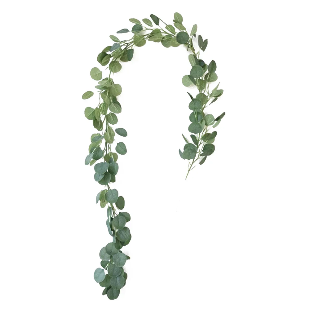 Romantic Artificial Plant Handmade 1M/1.5M Fashion Festive Simulated Eucalyptus Creative Greenery Home Decor