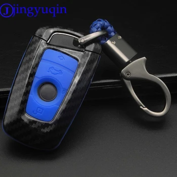 

Carbon Fiber Silicone Car Key Case wallet for BMW 520 525 f30 f10 F18 118i 320i 1 3 5 7 Series X3 X4 M3 M4 M5 Car Styling