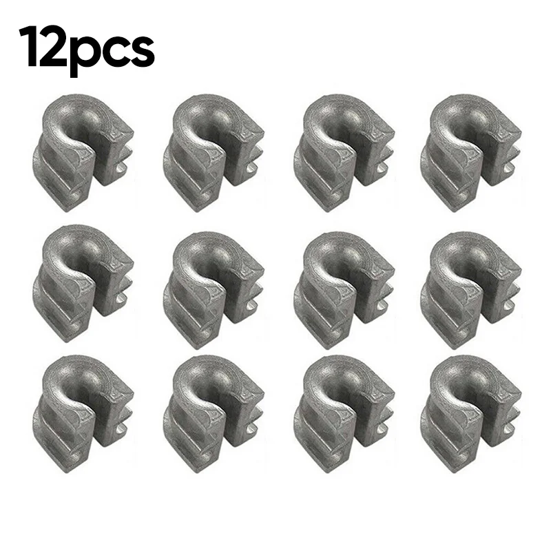 12 piezas cabezal de corte ojal manga para Stihl FS90 FS100 FS200 FS55 FS70 FS80 línea retenedores herramientas piezas ► Foto 3/4