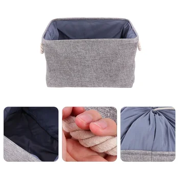 

1 Pc Foldable Home Basket Storage Basket Sundry Organizer for Room Indoor Balcony