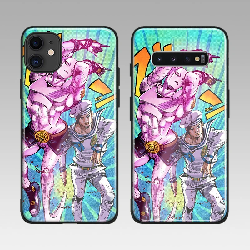 Yoshikage Kira Killer Queen jojo 8 чехол для телефона iPhone 6 6s 7 X Xr Xs 11 Pro Max Samsung S Note 9 10 20 Plus |