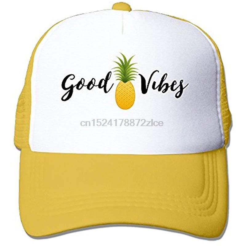 Good Vibes ананас 3 сетки женские винтажные Дальнобойщик бейсбольная шляпа